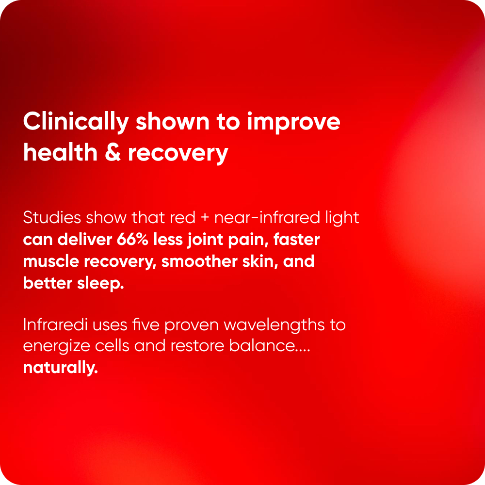 Infraredi Pro Dual Light Therapy Lamps Infraredi